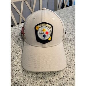New Era Pittsburgh Steelers Salute to Service Hat 39THIRTY Tan Camo Mens M/L